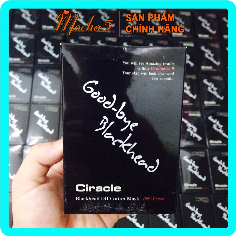 Lẻ miếng lột mụn đầu đen GOODBYE BLACKHEAD có kèm que nặn và gạt