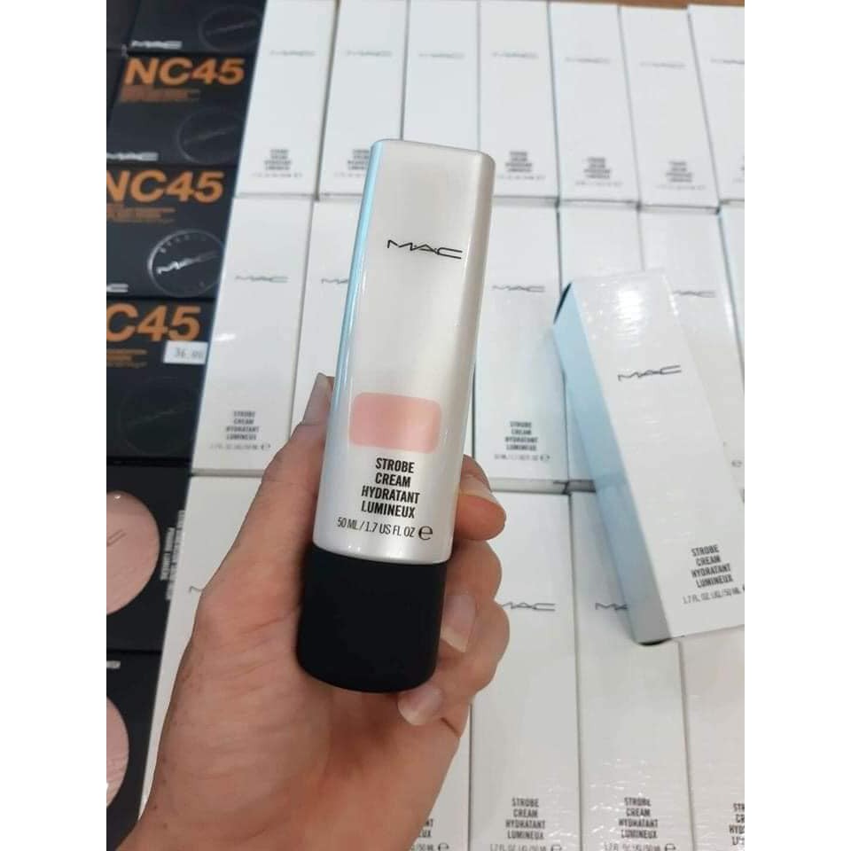 Kem Lót Căng Bóng Mac 50ml Chính Hãng HALOMI Tăng Cường Độ Ẩm Bắt Sáng Tối Ưu