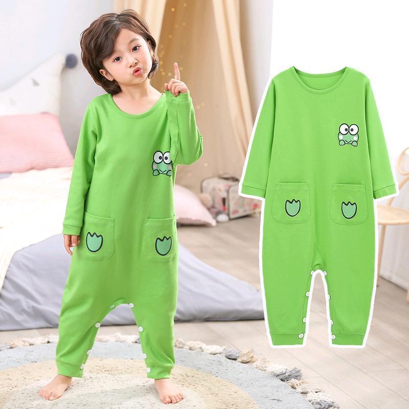Túi Ngủ Thu Đông. Đồ Ngủ Liền Thân Tay Dài Chất Liệu cotton Thời Trang Xuân Thu Dành Cho Bé