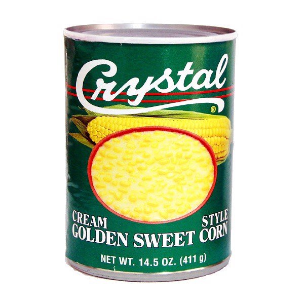Crystal - Bắp kem 411g (xay nhuyễn)