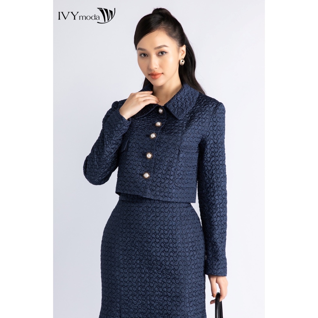 [NHẬP WABRTL5 GIẢM 10% TỐI ĐA 50K ĐH 250K ]Áo vest cổ sen nữ IVY moda MS 67M6899