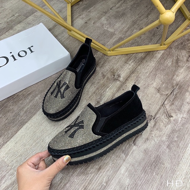Giày slipon đá ny fullbox