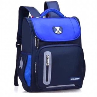 Balo Học Sinh Tiểu Học Cho Bé Gái Bé Trai Balo Gấu Trẻ Em Cấp 1 SM BABY Chống Gù,Có Phản Quang,Chống Thấm.