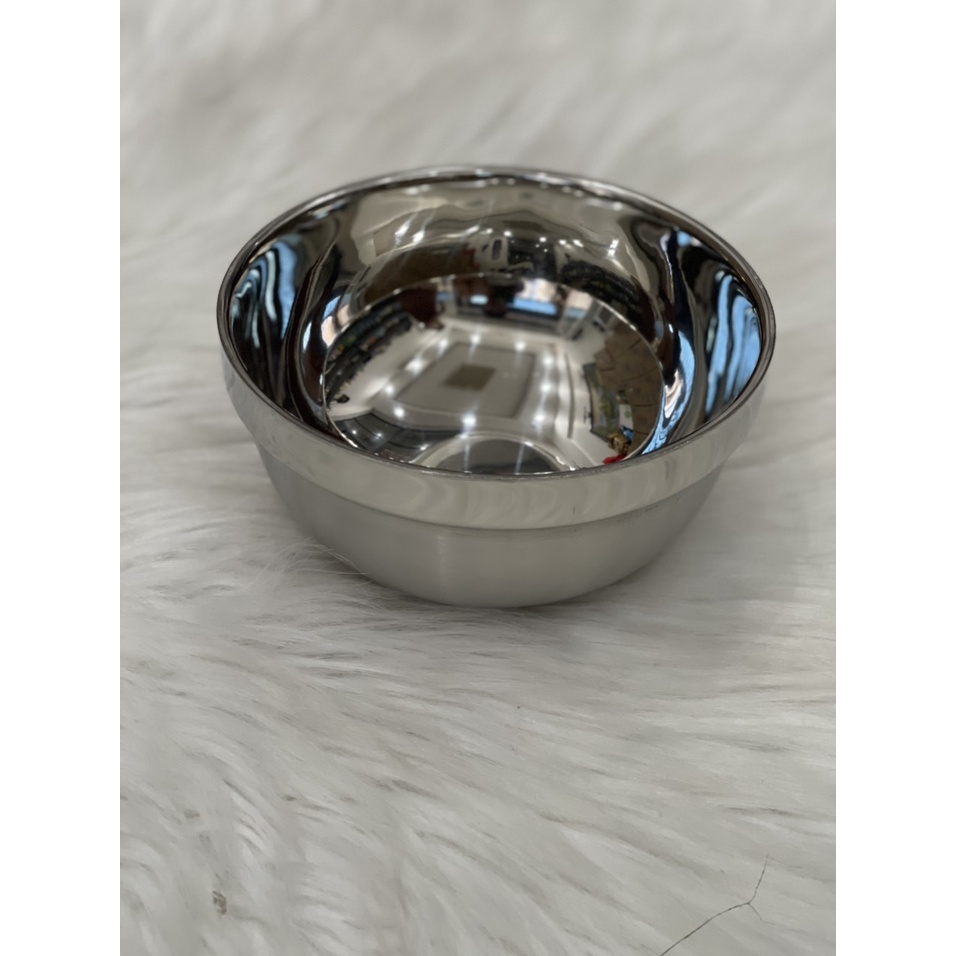 Bát, Tô inox 100% 02 LỚP cách nhiệt cao cấp
