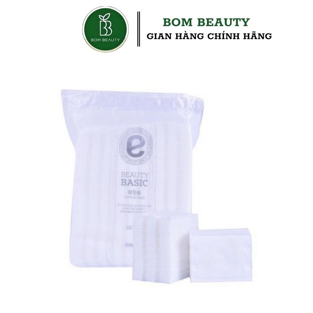 Bông tẩy trang Beauty Basic Hàn quốc, dùng siêu thích.