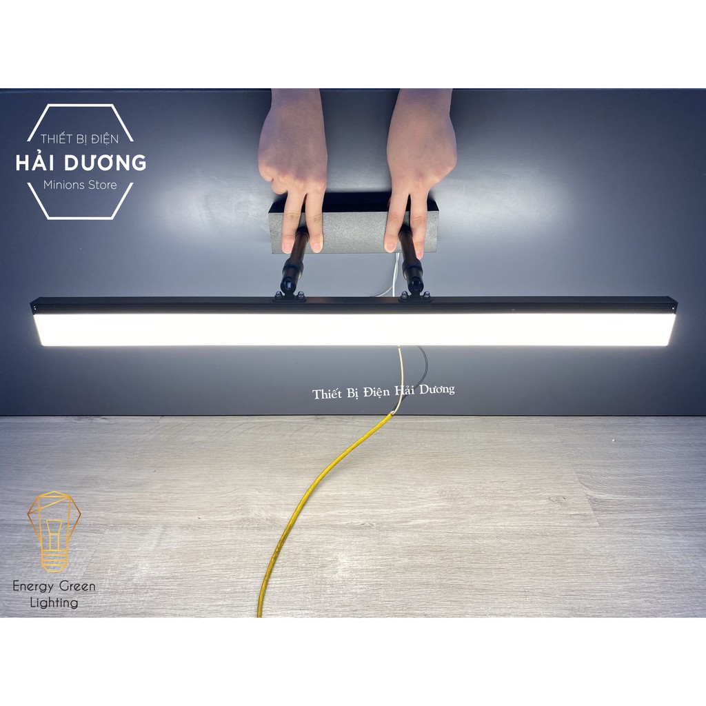 Đèn soi tranh - Đèn rọi gương Led Model 1032 40cm 7w 3 Chế Độ Ánh Sáng - Điều chỉnh được góc chiếu - Bảo Hành 1 Năm