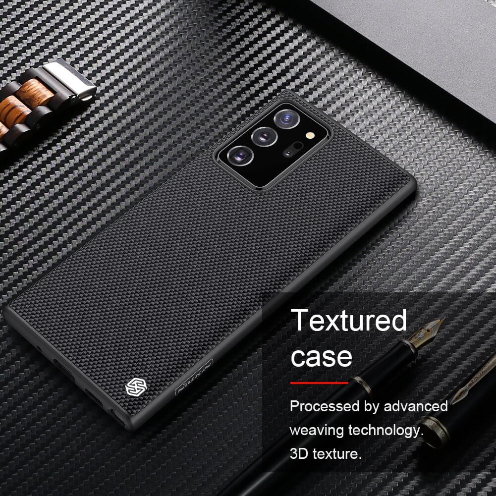 Ốp lưng vải siêu bền cho Samsung Galaxy Note 20 Ultra- Nillkin Texture chính hãng