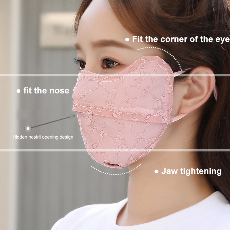 Khẩu Trang Lụa Khẩu Trang Chống Nắng Cho Nữ Khẩu Trang Thoáng Khí Khẩu Trang Che Kín Mặt Bảo Vệ Mắt Khỏi Tia Uv Upf50 Chống Bụi Thoáng Khí Okase