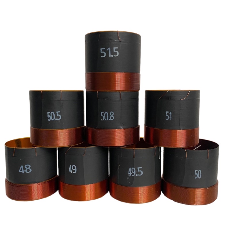 COIL LOA PHÍP VÀNG CHỐNG CHÁY HÀNG CAO CẤP CỠ TỪ 48MM - 51.5MM (2 LỚP)