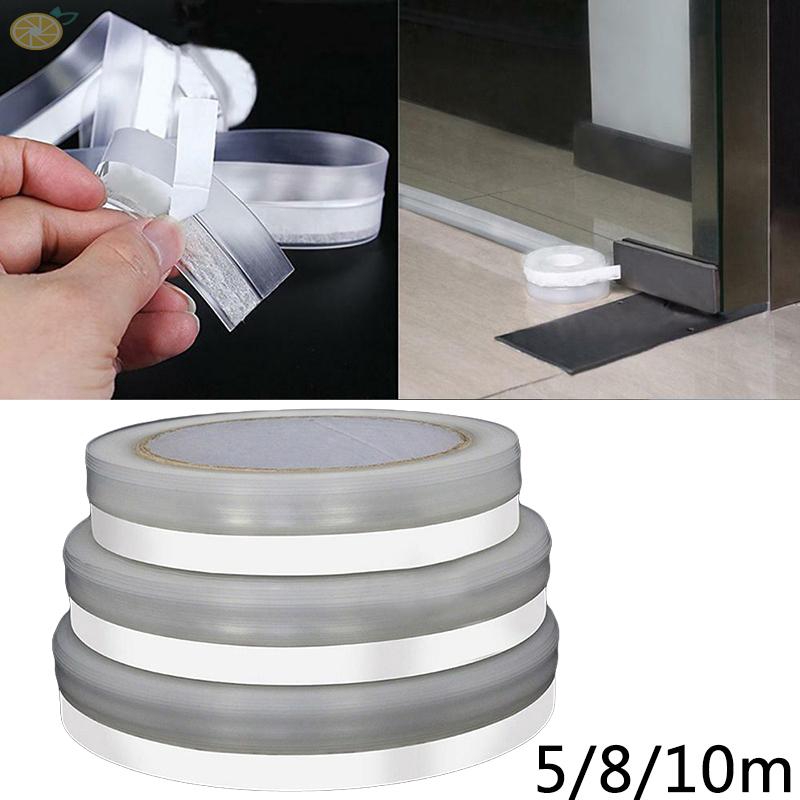 Cuộn Dây Silicon Dán Viền Cửa Chống Bụi 5/8/10m 1m