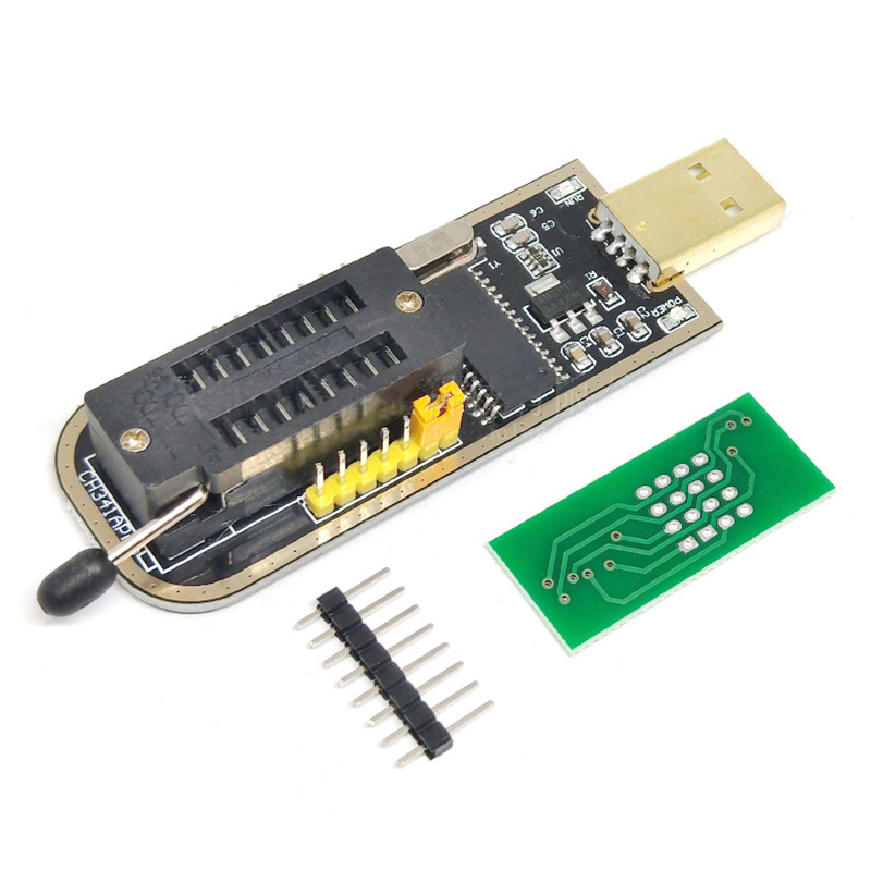 1PCS CH341A 24 25 Dòng EEPROM Mô-đun lập trình USB BIOS Flash