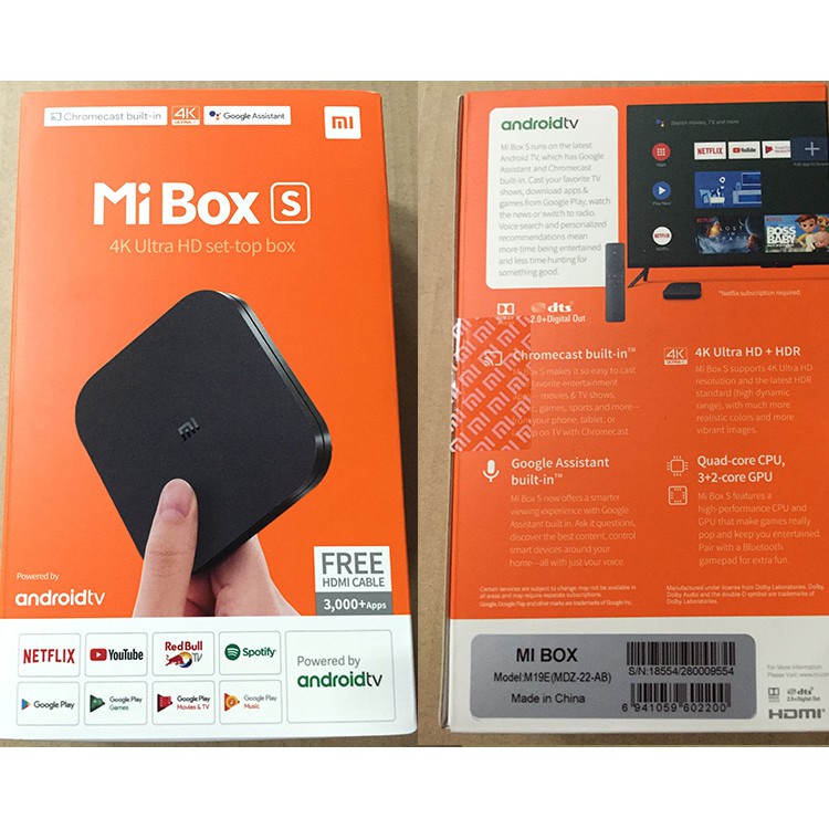Android Tivi Box Mibox S