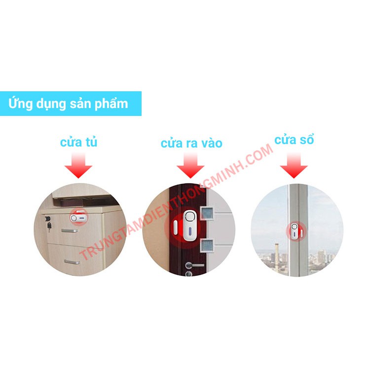 Bộ báo trộm mở cửa độc lập KW-008S1R