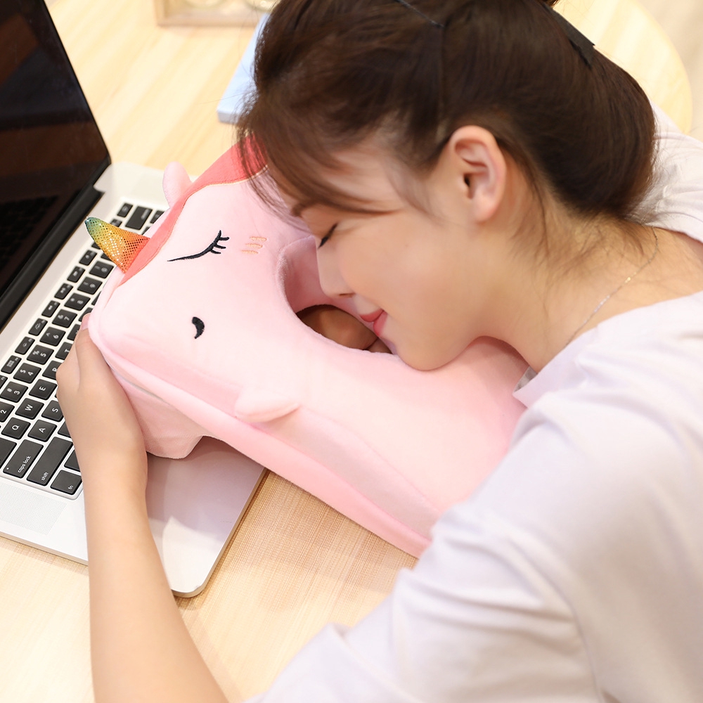 Gối tựa lưng OSSAYI hình kỳ lân bằng cao su non đa ứng dụng cho nhà ở/văn phòng