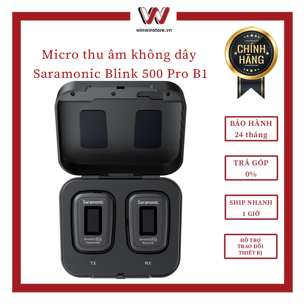 Micro thu âm không dây Saramonic Blink 500 Pro B1