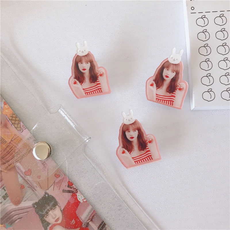 Huy hiệu cài áo hình BLACKPINK