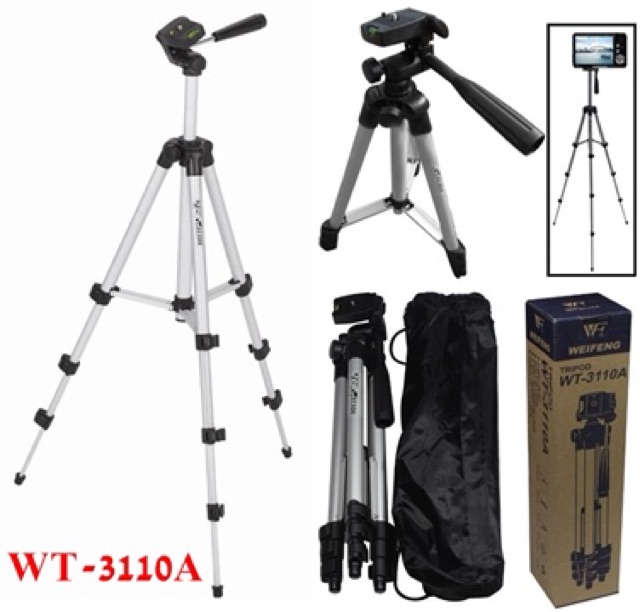 Gậy tripod TF 3110. Giá đỡ chụp ảnh, livestream/ Tripod 3120