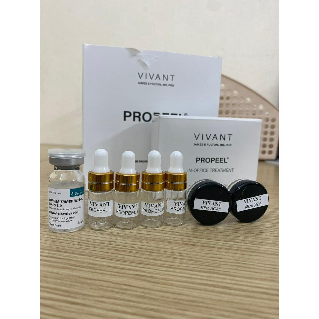 Peel Vi.vant ProPeel căng bóng, se lcl, làm sáng tặng ống b5 silisca, kem dưỡng hồi phục