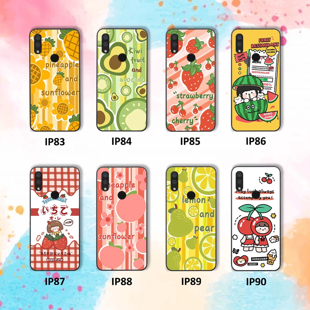 Ốp lưng Xiaomi  Redmi 7 hình hoa quả, bơ, dứa, dưa hấu đáng yêu - Giá rẻ nhất