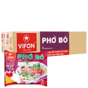 Phở Bò Vifon Thùng 30 Gói  65g