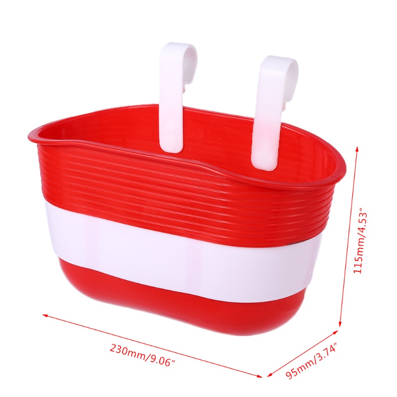 Giỏ xe đạp trẻ em treo ghi đông phía trước bằng nhựa