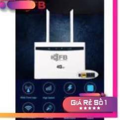 Bộ Router Wifi 4G LTE FB-Link CPE-V01 (2 Anten - Chuyên dùng xe khách - 32 user - 3 port)