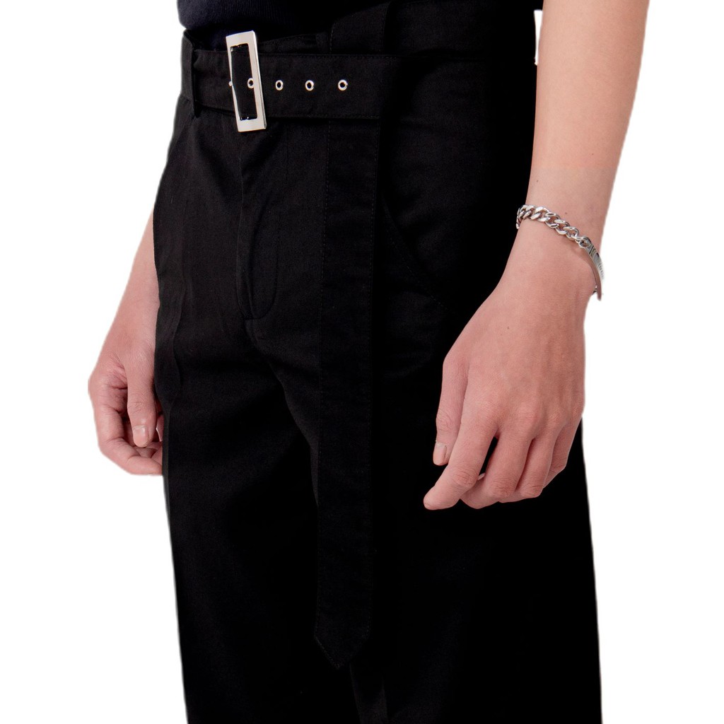 QUẦN DÀI HUGU BELT PANT - BLACK