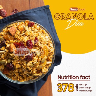 Ngũ cốc GIẢM CÂN - Ngũ cốc ăn liền GIẢM CÂN EATCLEAN - Granola vị Dừa 500gr