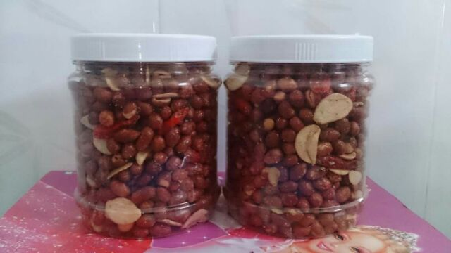 Đậu phộng rang mắm, tỏi, ớt-ĐP Đức Hòa hủ 500g