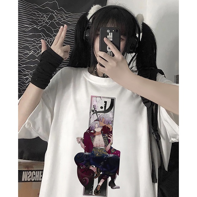 Áo Thun Tay Lỡ Unisex, Họa Tiết Anime Nhật Bản, Nhân Vật Truyện Tokyo Revengers , Phông Form Rộng Tshirt Nam Nữ  - HS171