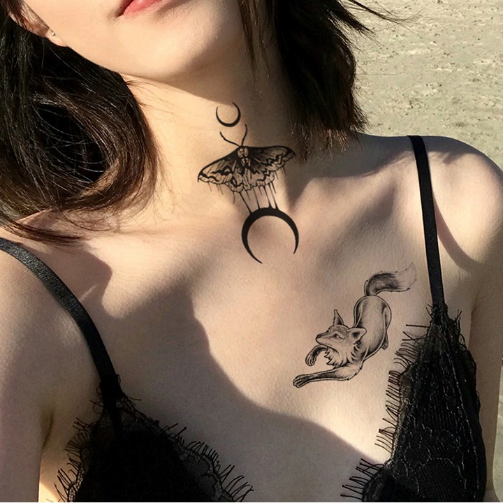 Set 30 miếng dán hình xăm tattoo nhiều họa tiết độc đáo