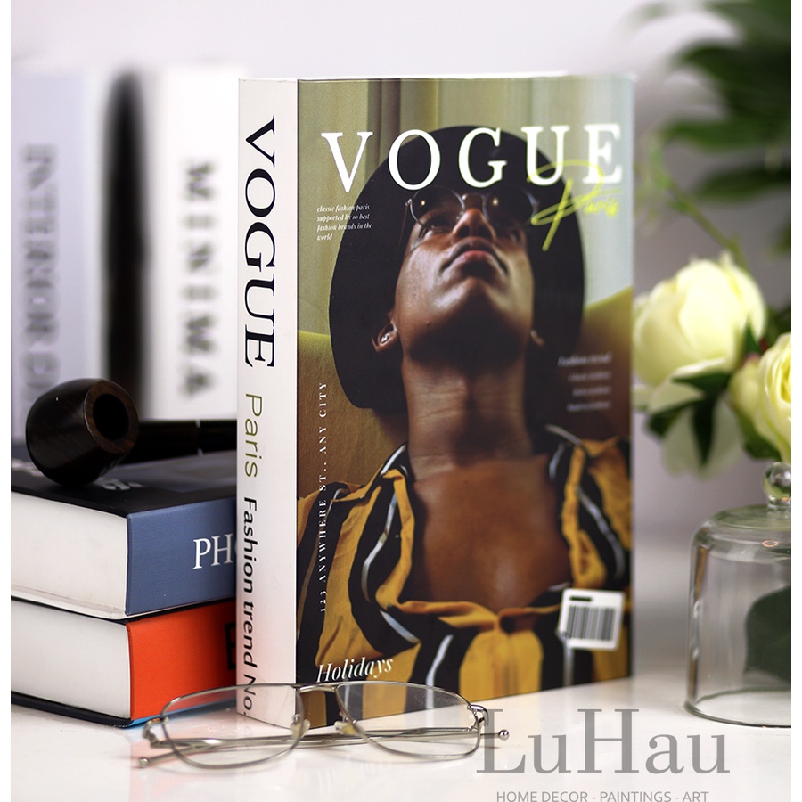 Mô hình sách giả decor phụ kiện chụp ảnh trang trí cửa hàng