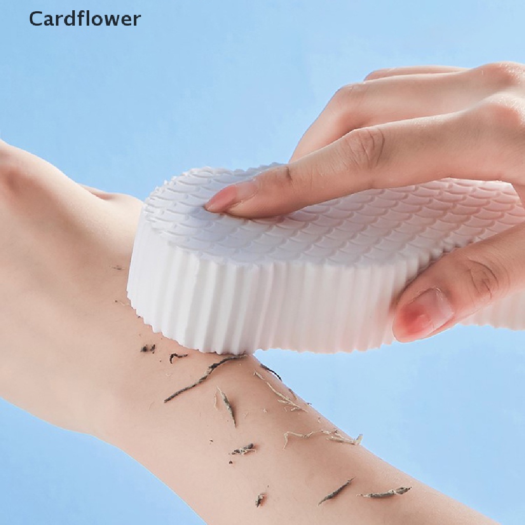 &lt; Cardflower &gt; Miếng Bọt Biển Mềm Tẩy Tế Bào Chết Toàn Thân Dành Cho Người Lớn Và Trẻ Em Đang Giảm Giá