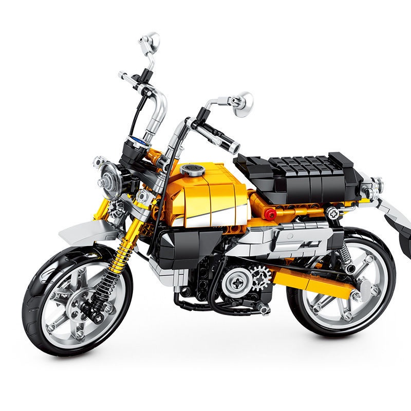 (Có Sẵn )đồ chơi Lắp ráp mô hình Technic sembo block 701605 Honda Monkey 125
