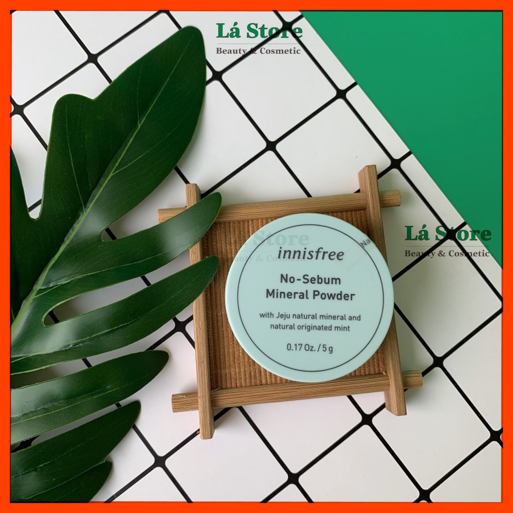 HÀNG CHÍNH HÃNG - Phấn Phủ Dạng Bột Khoáng Innisfree No-Sebum Mineral Powder 5g - Lá Store | BigBuy360 - bigbuy360.vn