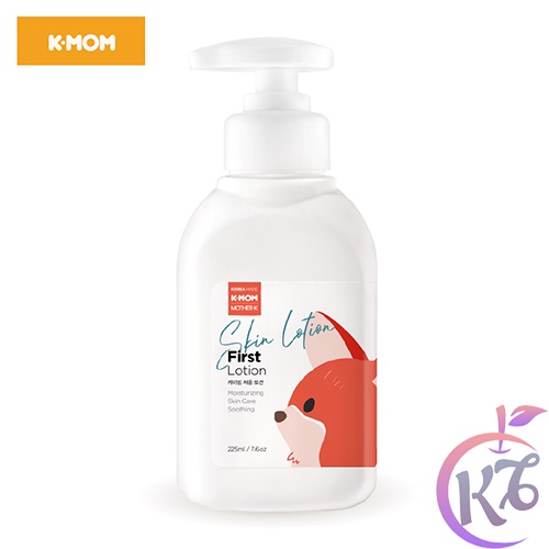 Sữa dưỡng ẩm hữu cơ Jojoba 225ml K-Mom dưỡng ẩm, làm mềm an toàn cho làn da bé sơ sinh