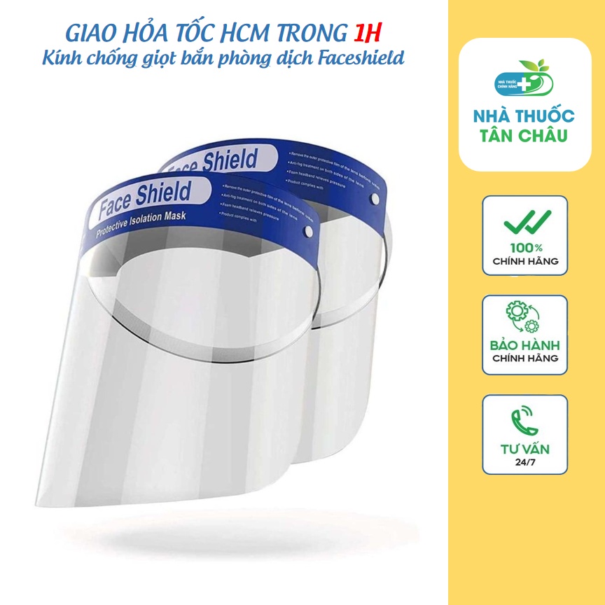 Kính Faceshiel chống giọt bắn, kính bảo hộ chống dịch bảo vệ mắt | BigBuy360 - bigbuy360.vn