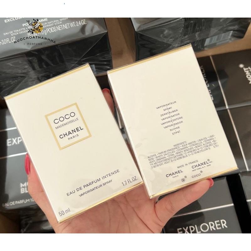 Nước hoa Nữ ℂ𝕙𝕒𝕟𝕖𝕝 Coco Mademoiselle edp Intense 50ml,100ml