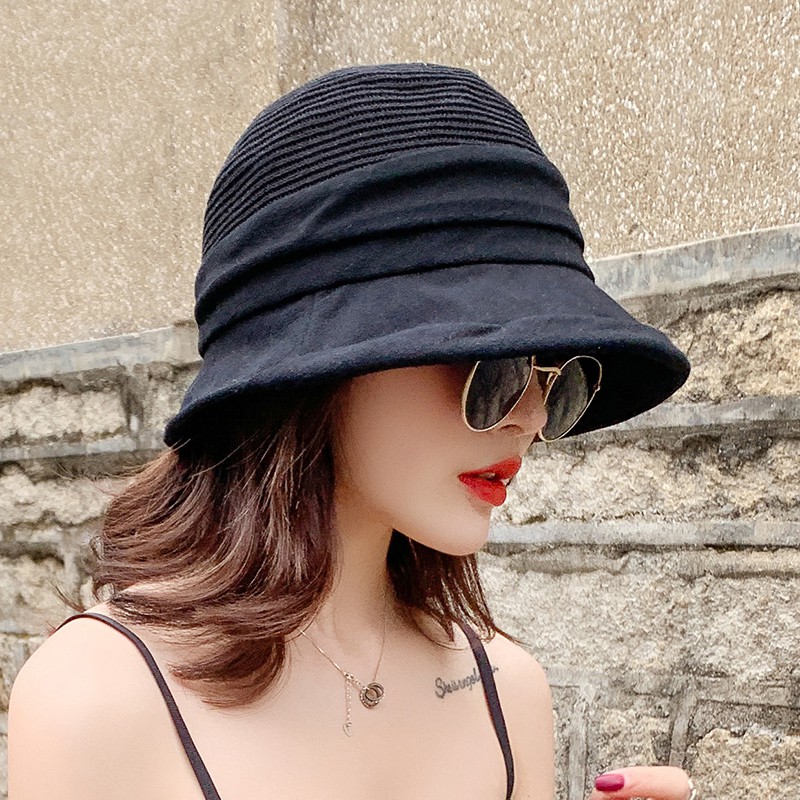 Nón Tai Bèo Chống Nắng Thoáng Khí Thời Trang Xuân Hè Phong Cách Hàn Quốc Cho Nữ