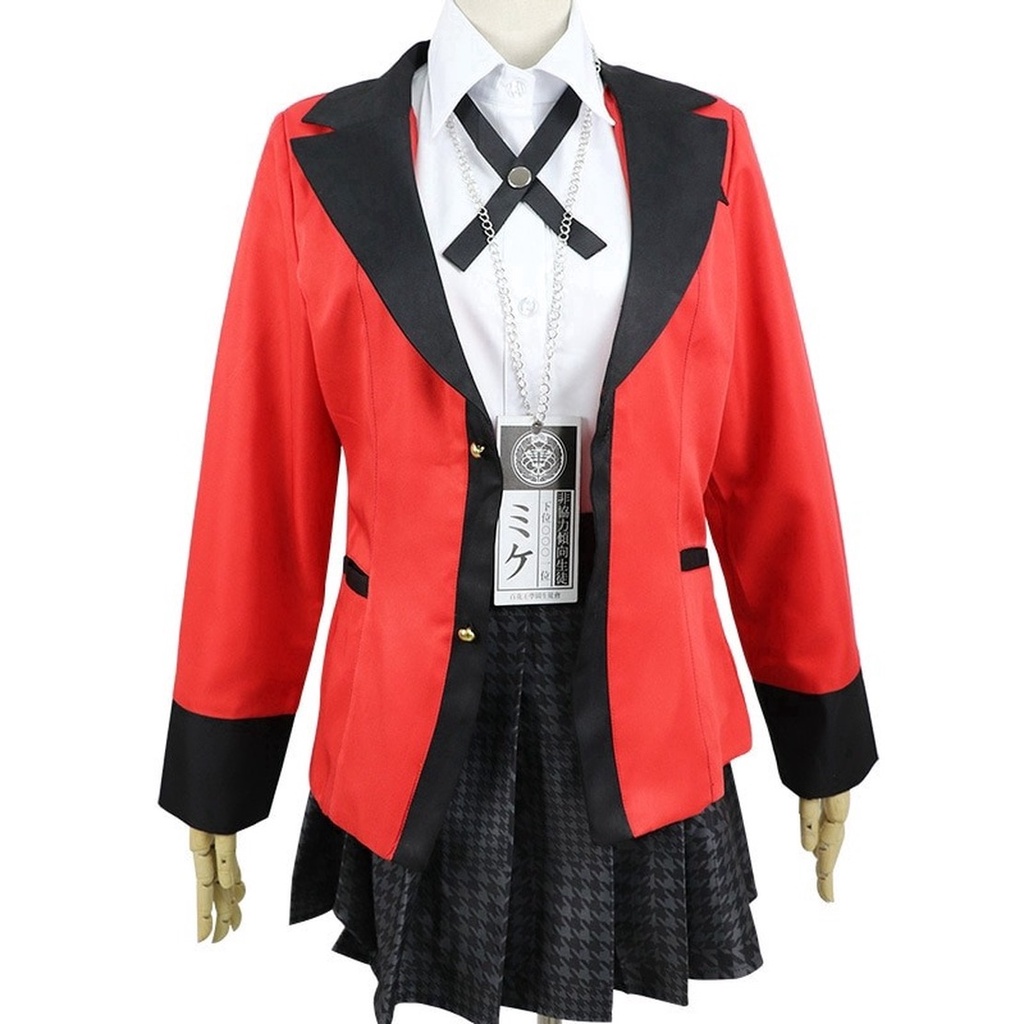 Bộ Trang Phục Hóa Trang Anime Kakegurui Yumeko Jabami