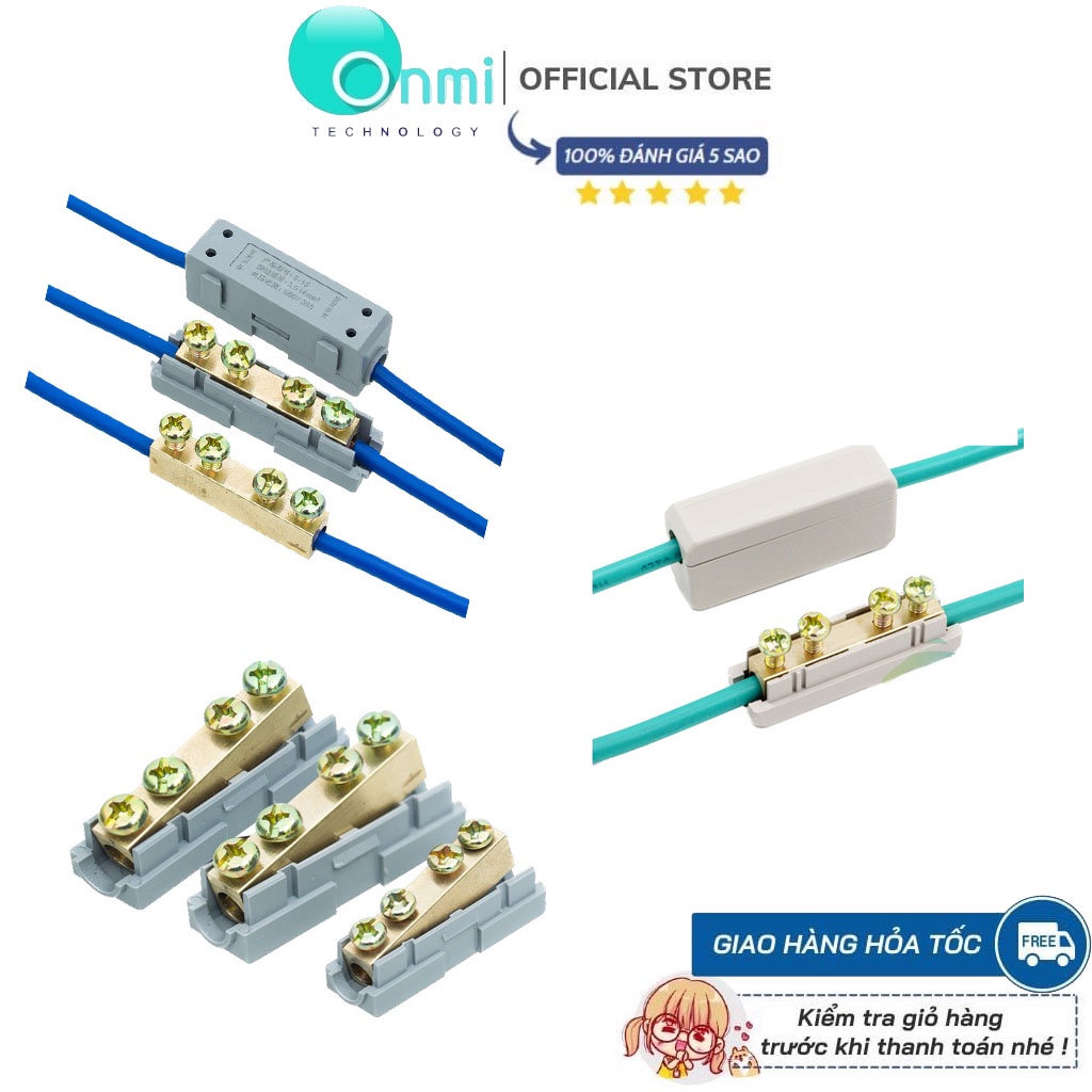 Cút nối dây điện nhanh dùng cho điện công nghiệp 60A 80A 120A chia nhánh an toàn chống cháy