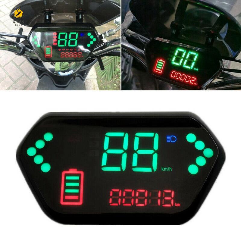 Đồng hồ đo đường màn hình LCD 48V / 60V cho xe máy điện chất lượng #X0VN