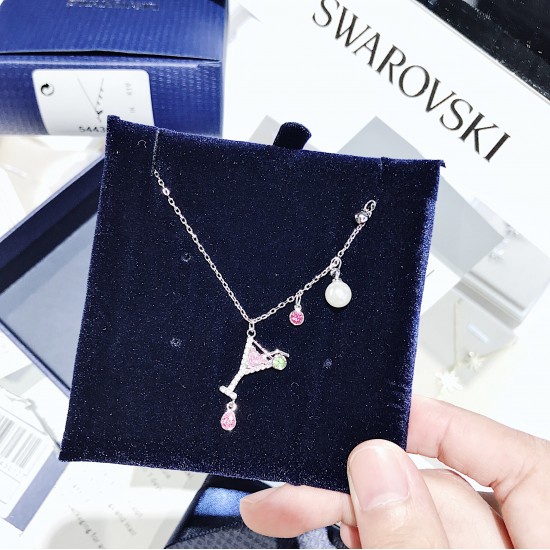 Dây chuyền Swarovski 5443012 No Regrets hình Ly cocktail