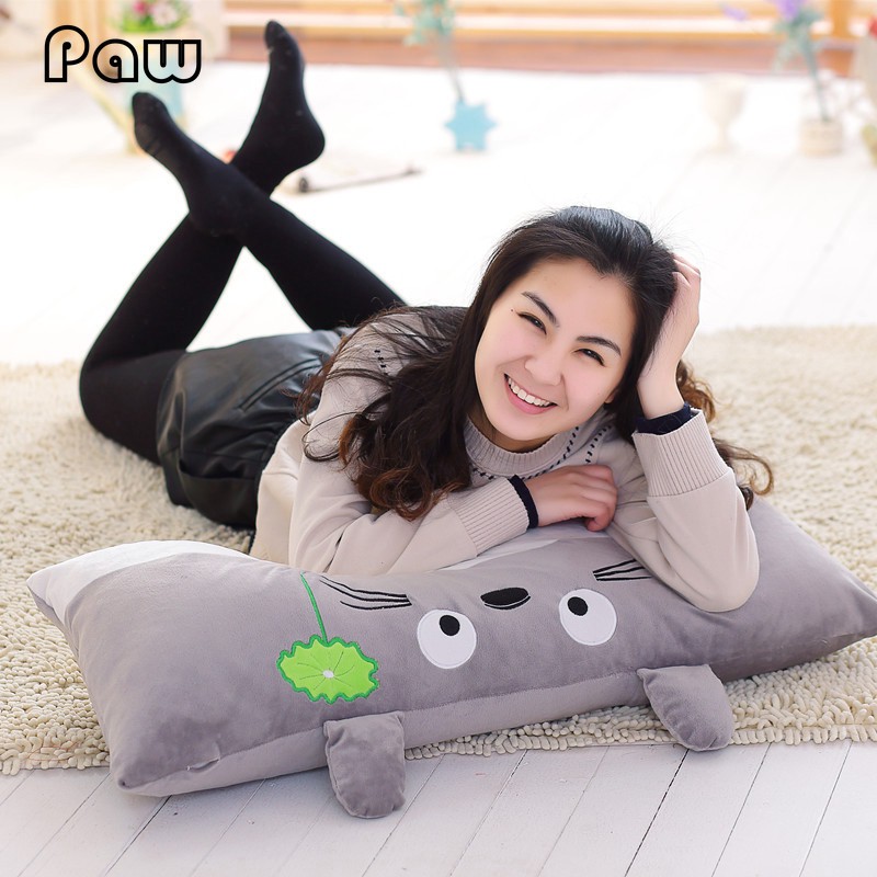 Hoạt Hình Gối Ôm Hình Totoro Xinh Xắn Êm Ái