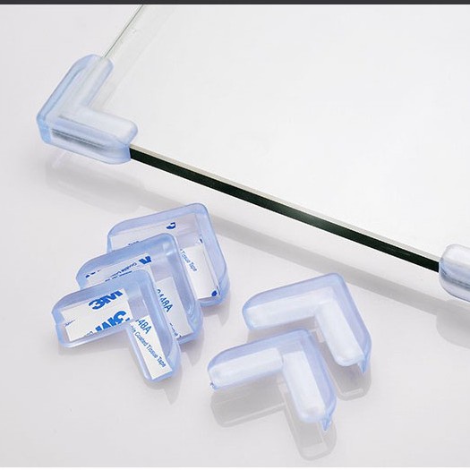 Bịt góc bàn, bọc cạnh bàn kính, cạnh tủ silicon an toàn cho bé Thế Giới Khăn