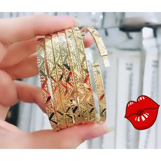 Bộ vòng Ximen 7 chiếc mạ vàng thiết kế sang trọng - đeo vô cùng quý phái