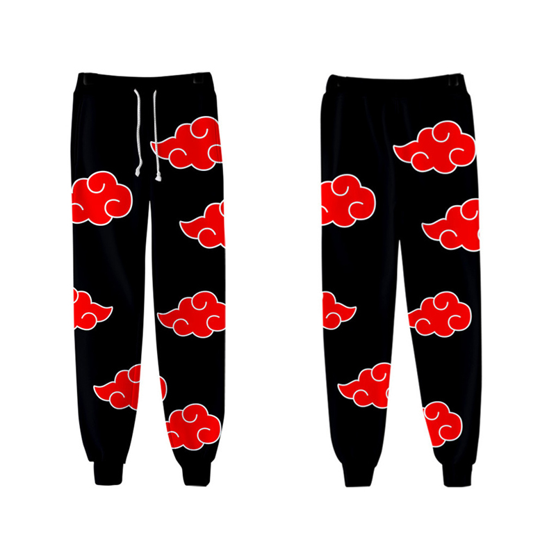 Naruto Akatsuki 3D Printed Track Pants Itachi Uchiha Boys Student Anime Naruto Cosplay Sweatpants Plus Size Men Women Trousers