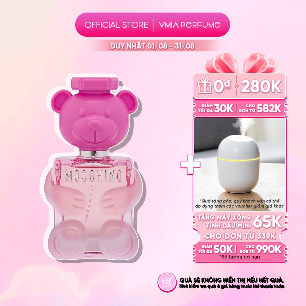 Nước Hoa Nữ Moschino Toy 2 Bubble Gum mẫu thử 2ml 5ml 10ml