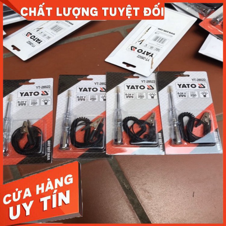 Bút Thử Điện 1 Chiều Bình Ắc Quy Yato SẢN PHẨM TỐT CHẤT LƯỢNG BẢO HÀNH 6 - 12 THÁNG