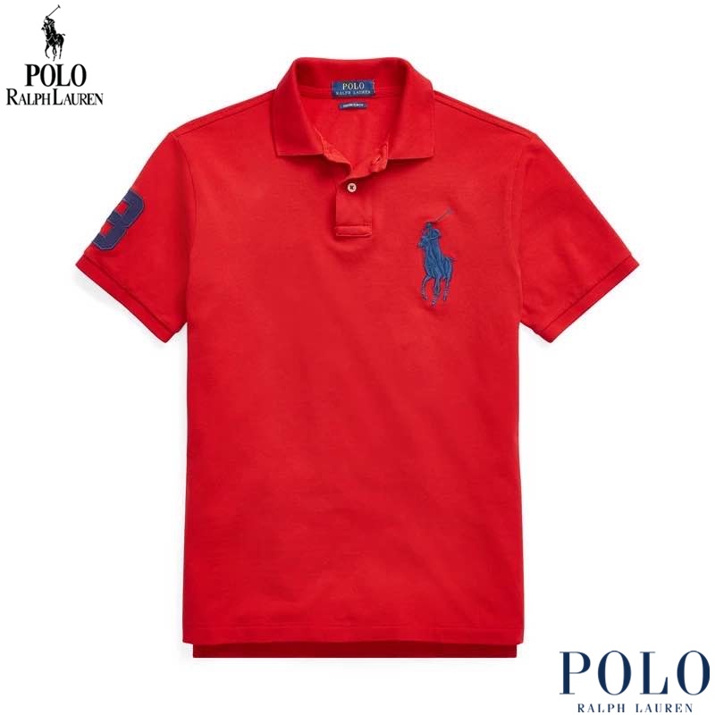 Áo Thun Polo Lưới Tay Ngắn Chính Hãng Ralph Lauren Cho Nam